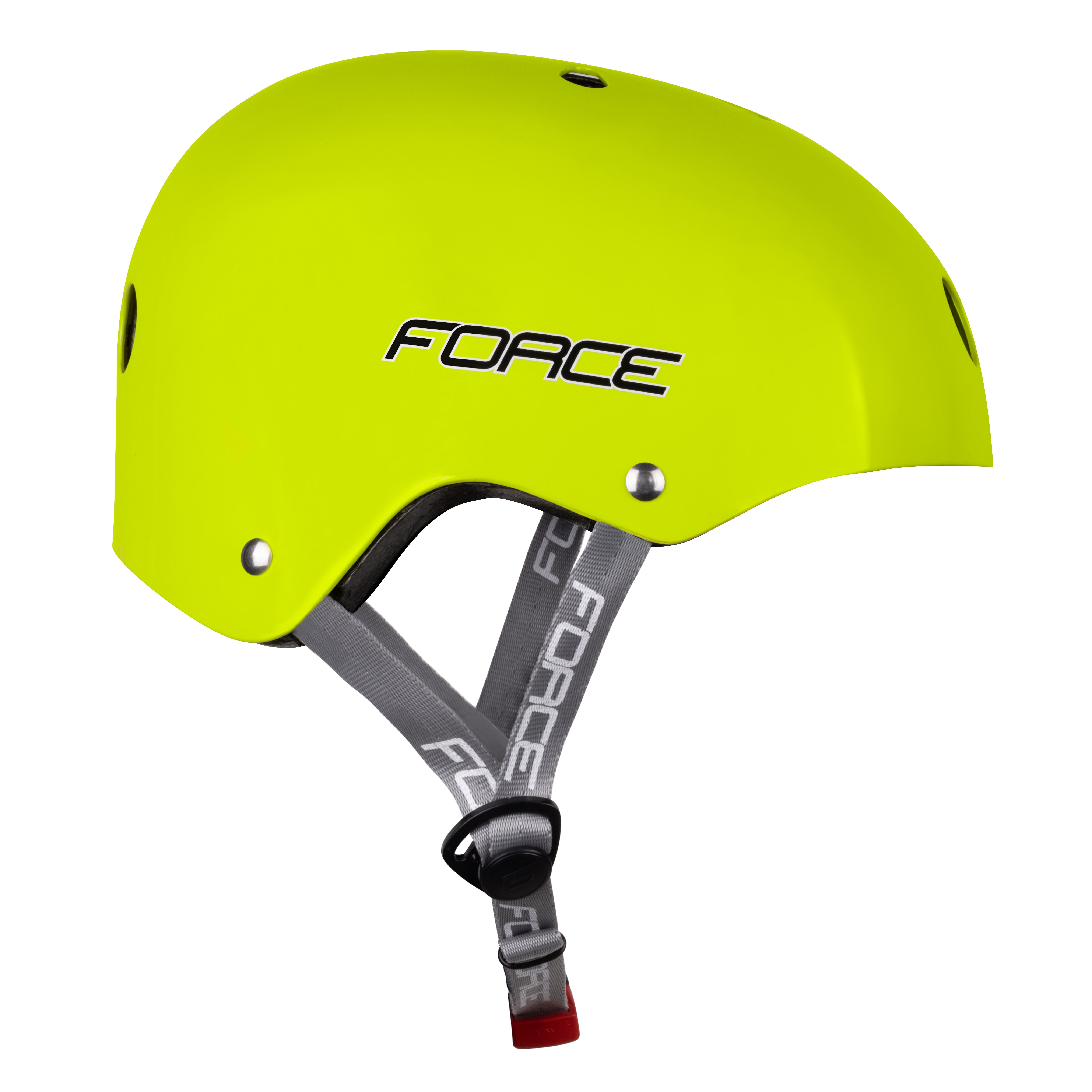 přilba FORCE BMX, fluo lesklá S - M