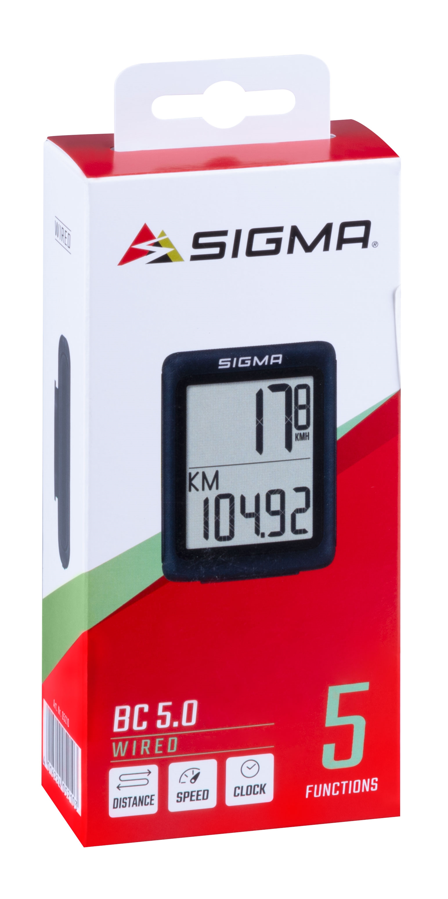 Computer Sigma BC 5.0 WR, černý